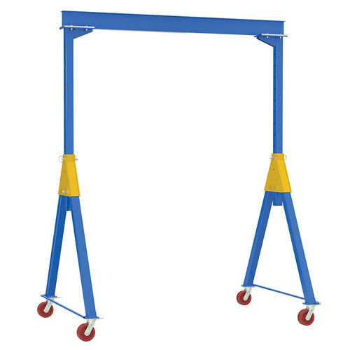  Vestil AHSN-8-15-12-VG Knockdown Crane 15'x12' Iron 8K 