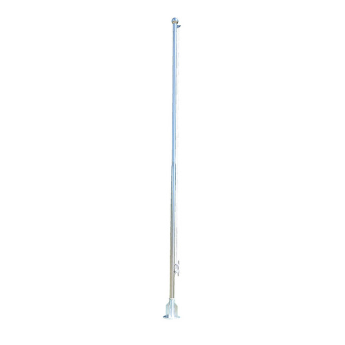  Vestil FLP-20-SS 20 Ft. Stainless Steel Flagpole 