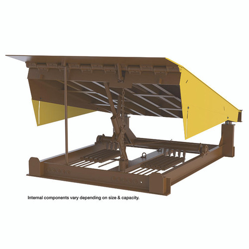  Vestil RR-75-40 7'x5' Pull Chn Mech Docklevel 40K 