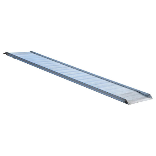 Wheel Walk Ramp, Overlapping Style, 144 x 28in, 1900 lb., Silver