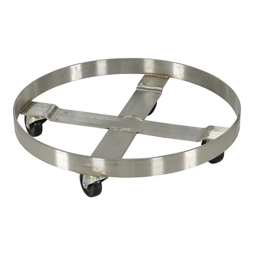  Vestil DRUM-SS-55-H SS Mobile Drum Dolly 800 lb. 