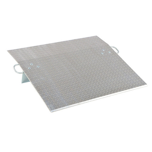  Vestil E-3636 36x36 3/8" Alum Dock Plate 2.5k 