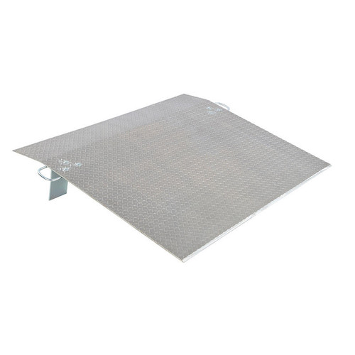  Vestil E-6048 60x48 3/8" Alum Dock Plate 2.9k 