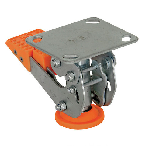  Vestil FL-LKH-4 4.625-5.75" Steel Floor Lock 