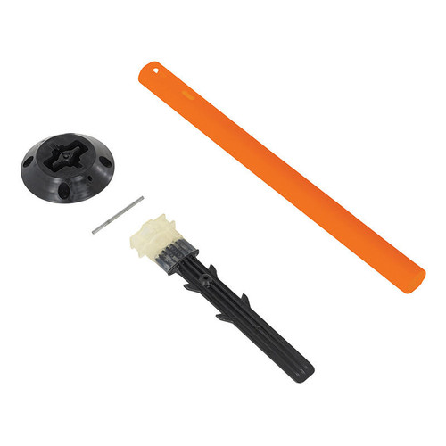 Vestil FSP-36-O-PS 36" Permanent Sign Post w/Base OR
