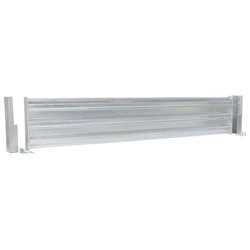 Vestil GR-F3R-DI-8-HDG 8' 3 Rib Drop-In Guard Rail Galv 