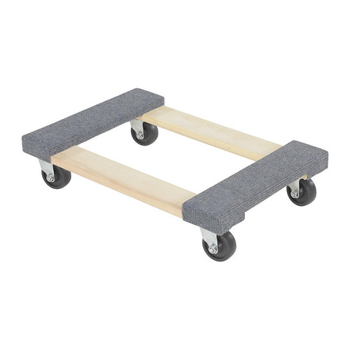 Hardwood Carpet End Dolly, 24in x 16in x 5-3/4in, 900 lb. | CMTP