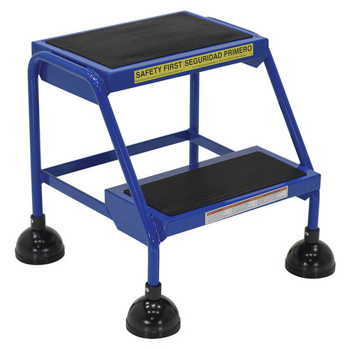 Spring Load Ladder, 2-Steps, 16in Wide, 58 Degree