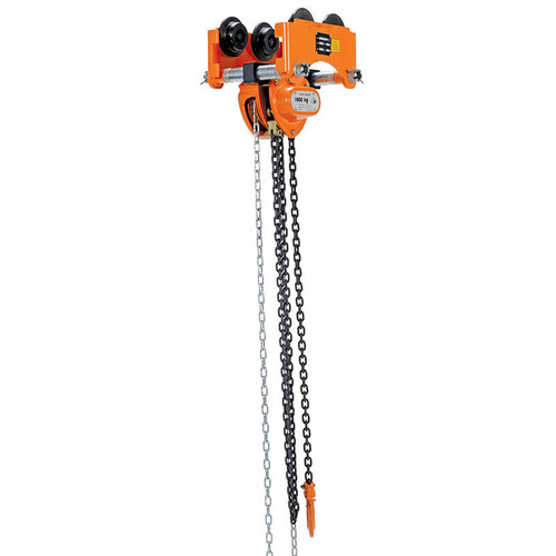  Vestil LOW-2P Push Chain Hoist Option Trolly 2k 