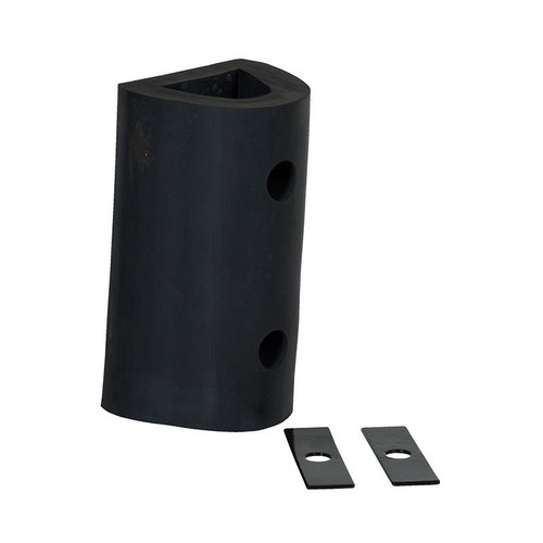  Vestil M-6-12 12x6 Extruded Rubber Fender Bumper 
