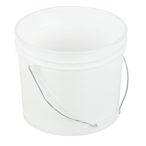  Vestil PAIL-2-PWS 2G Open Head Pail Stl Hndl White 