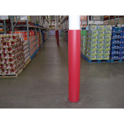 Vestil VCW-RD-RND Red Round Column Wrap 8"L