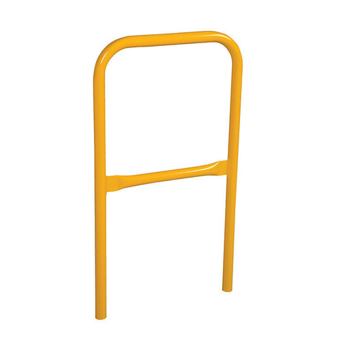  Vestil VDKR-2 Steel Safety Railing 2'L Yellow 