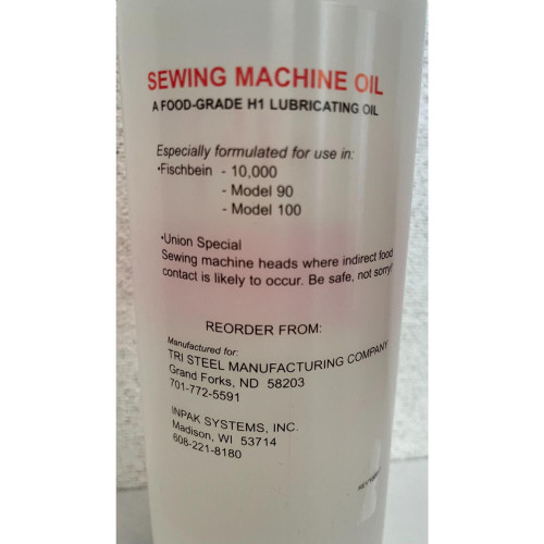 1fl.oz. Sewing Machine Oil with Extra Long 1.5 inch Needle Tip and Double Head Brush, Fine Light Machine Oil, Universal Clear Lubricant Oil for