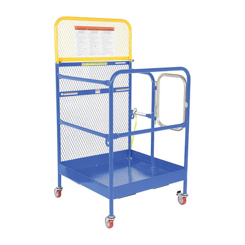  Vestil WP-3636-CA Steel Work Platform Casters 36x36 