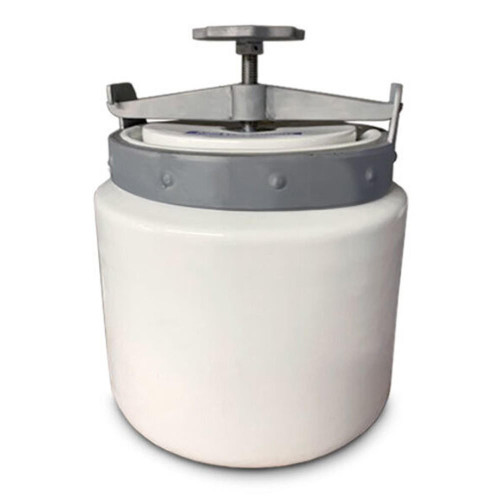  US Stoneware J7741, Roalox Alumina Grinding Jar Assy. w/ Cover, 1 Size, 1.5 Gal/5.6 L 