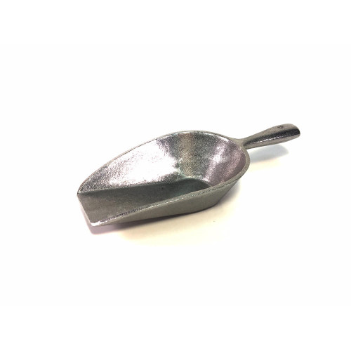 Scoop, Stainless steel, Flat Nose