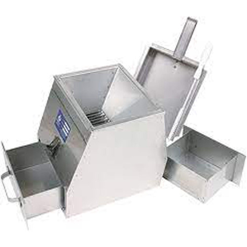 Humboldt Mfg. Humboldt H-3970, Enclosed Sample Splitter, 14 Chutes, 0.375in Chutes, for 0.25in Material 