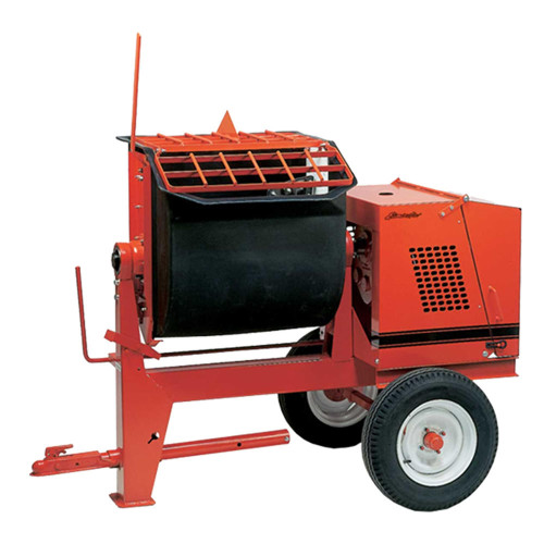 Crown Construction Equipment Crown 609880-K9, Mortar Mixer w/9.5 HP Kohler, 6 cu ft, Towable, Poly Drum 