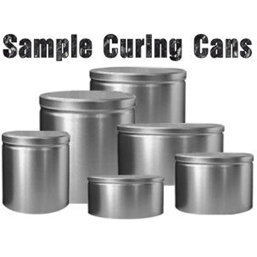 Sample Containers, Tinned-Metal, 16oz (12/Pk)