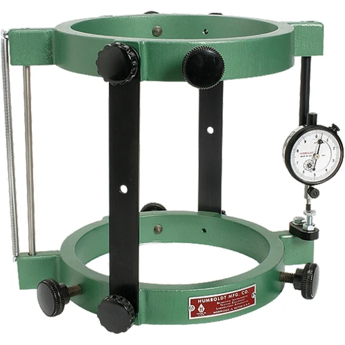 Humboldt Mfg. Humboldt H-2916, Compressometer with Dial Gauge, 4x8in 