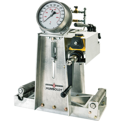 Humboldt Mfg. Continuous-Load Concrete Beam Tester for 6x6in Beams w/ Micro-pump, 18in Three-Point 
