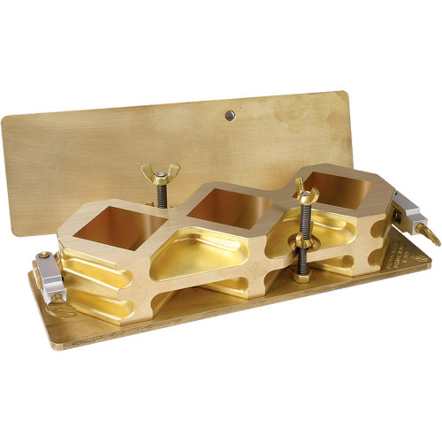 Humboldt Mfg. Cube Mold, Expansive Grout, 2-inch, Diagonal Configuration 