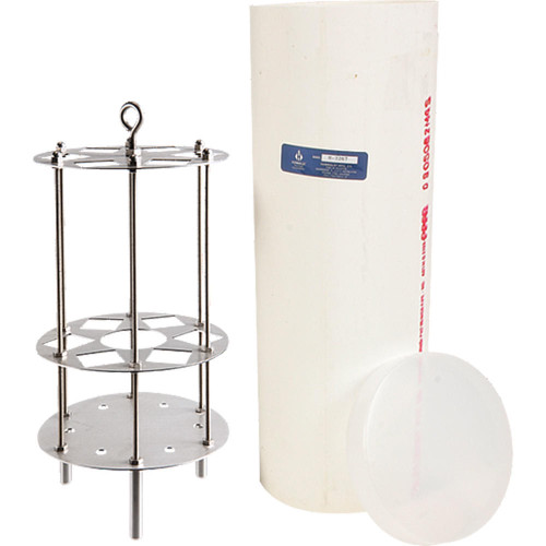 Humboldt Mfg. Mortar Bar Container for Prism Testing, Round 