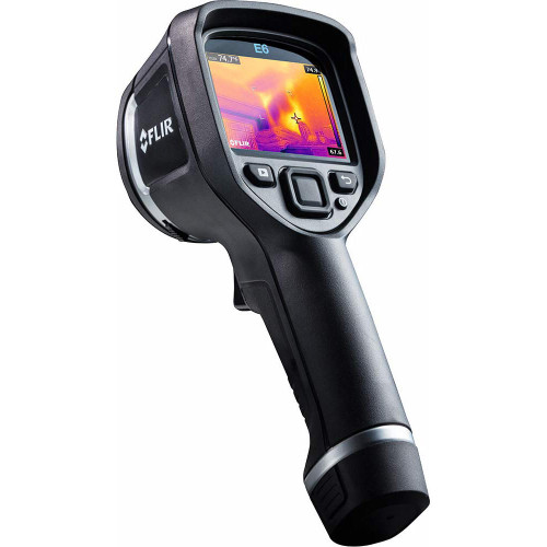 FLIR E6-XT High Resolution Thermal Imagery Camera, -4 to 1,022F