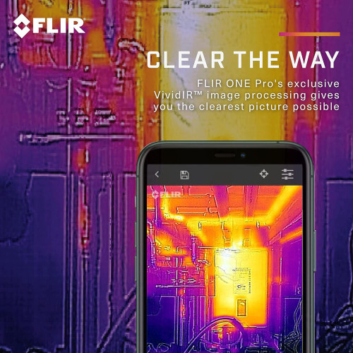 FLIR ONE Pro Thermal Camera for iPhone | iOS Compatible