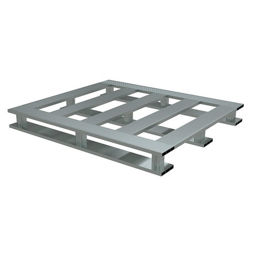 Vestil Heavy Duty Aluminum Pallet 4K 42X48 Skid Bottom 