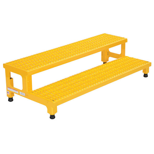 Vestil Adjust Step Mate Stand 2 Step 48 X 23 In 