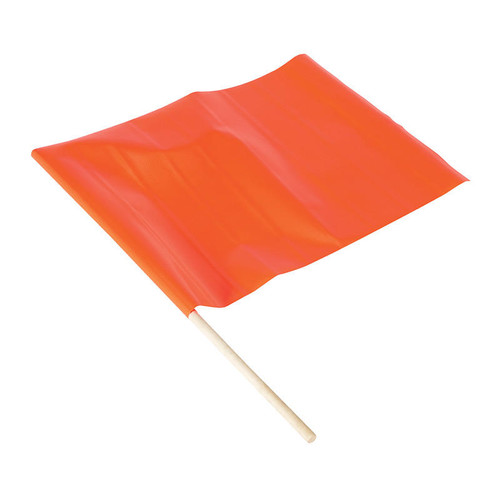 Vestil Optional Orange Traffic Control Flag 