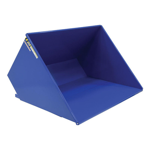 Vestil Self-Dump Hopper Md 3 Cu Yd 4K Blue 