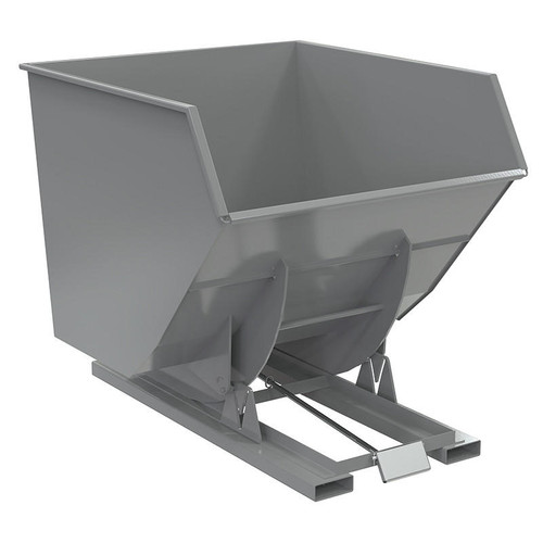 Vestil Self-Dump Hd 3.5Cuyd 6K Gray