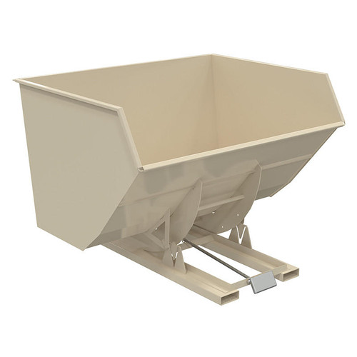 Vestil Self-Dump Hd 5Cuyd 6K Sandy Beige