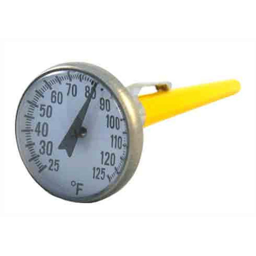 Dual Range Dial Thermometer, 25°–125°F (-5°–50°C)