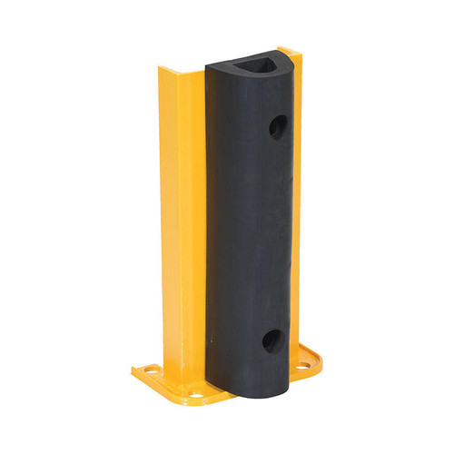 Vestil Structural Rack Guard W/Bumper 18 X10 In 