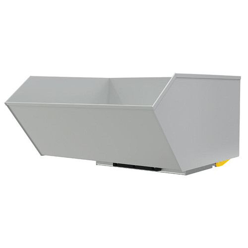 Vestil Stl Hd Bump/Dump Hopper 1  6,000  Mach Gray