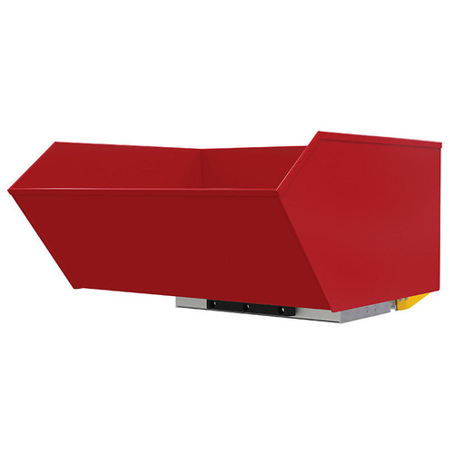 Vestil Stl Ld Bump/Dump Hopper 1  2,000  Red 