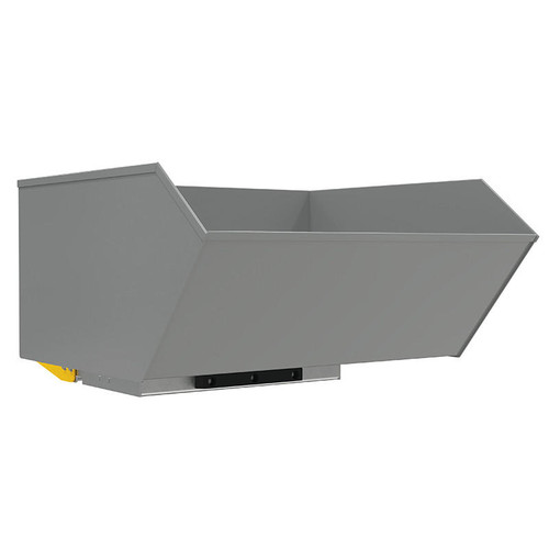 Vestil Stl Md Bump/Dump Hopper 1  4,000  Bship Gray