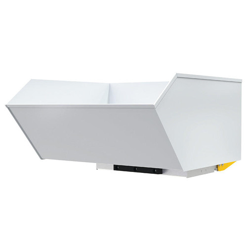 Vestil Stl Md Bump/Dump Hopper 1  4,000  White