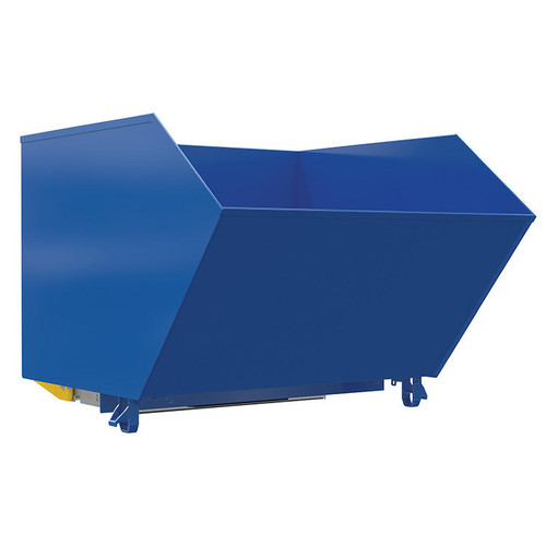 Vestil Stl Ld Bump/Dump Hopper 1.5  2,000  Blue 