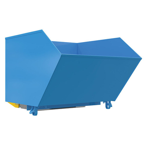 Vestil Stl Ld Bump/Dump Hopper 1.5  2,000  Sky Blue