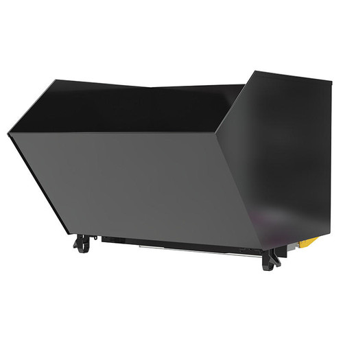 Vestil Stl Ld Bump/Dump Hopper 1.5  2,000  Hg Black 