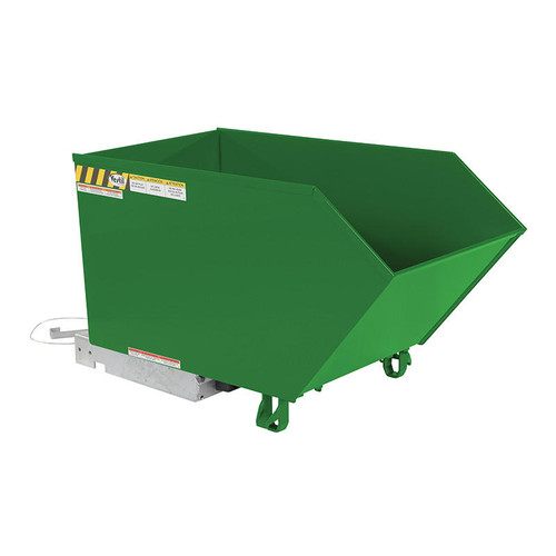 Vestil Low Profile Hopper Ld .50 Cubic Yard-Green