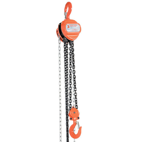 Vestil Manual Chain Hoist 4K Capacity 15 Ft 