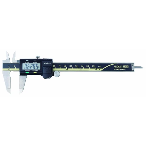 Mitutoyo 500-159-30 Digital Caliper, 0 to 6in Range, 1.5in Jaw