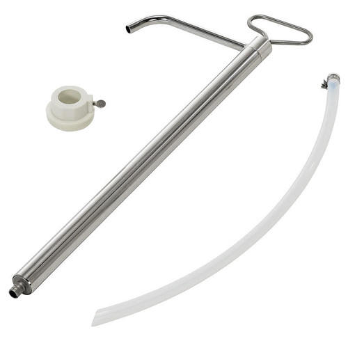 Vestil Stainless Stl Piston Pail Pump 1 In Bung 