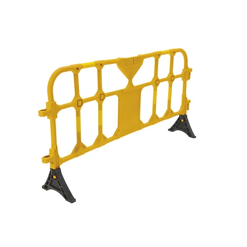 Vestil Yellow Plastic Handrailing Section 78-3/4In